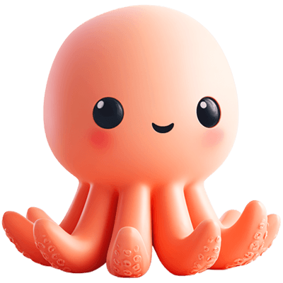 Inky the octopus